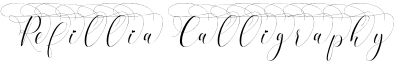 Refillia Calligraphy Swash 1